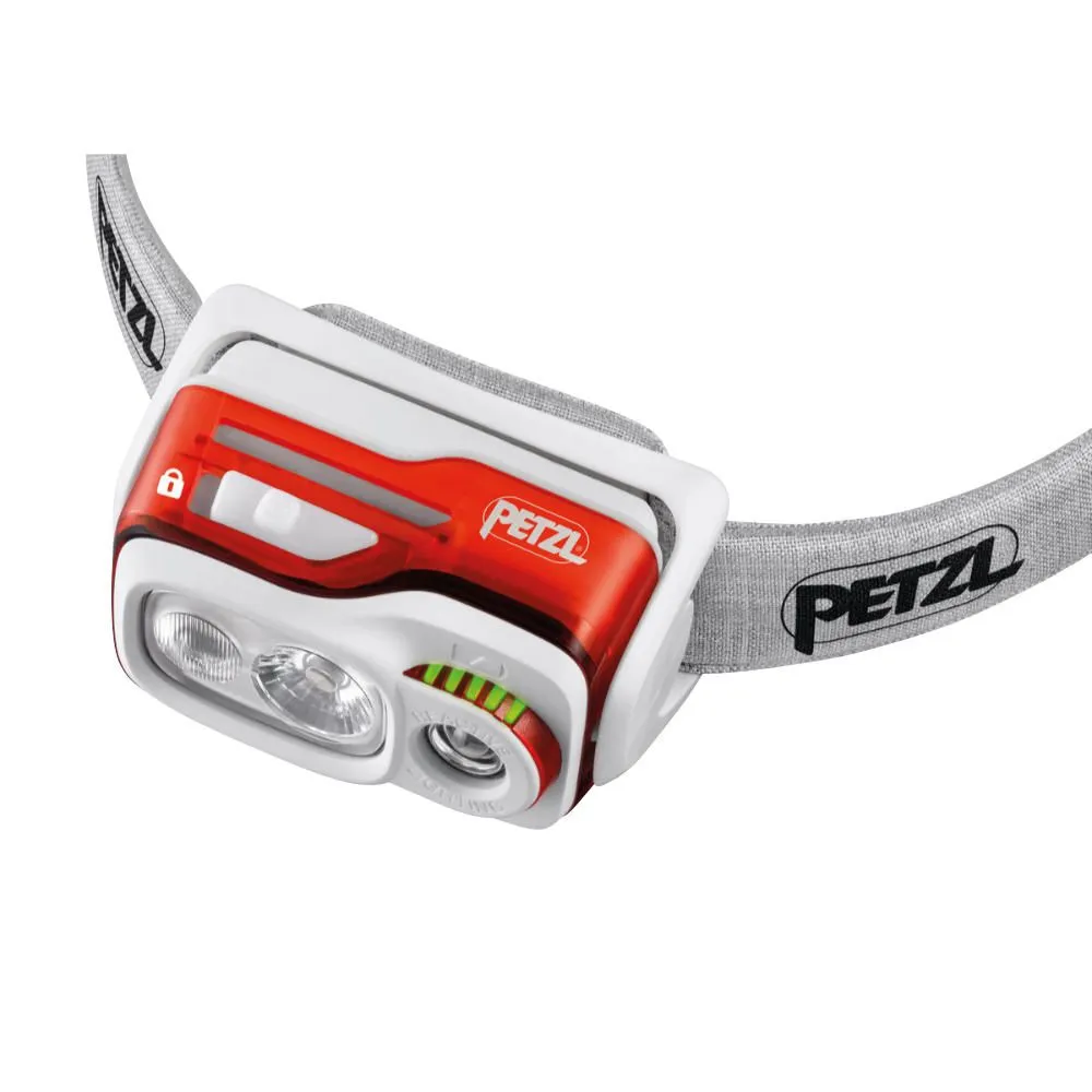 Accessoire de running Petzl Lampe Frontal SWIFT RL 900 lumens Orange| E095BA01