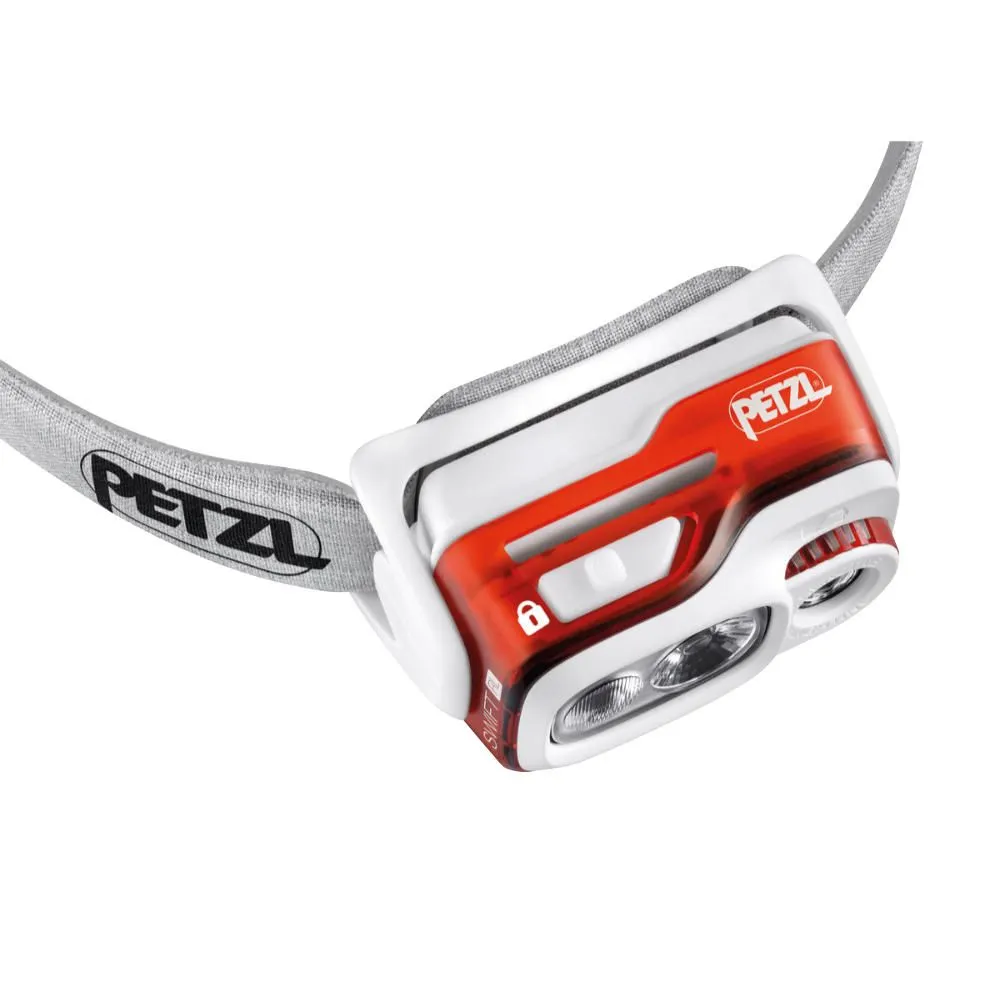 Accessoire de running Petzl Lampe Frontal SWIFT RL 900 lumens Orange| E095BA01