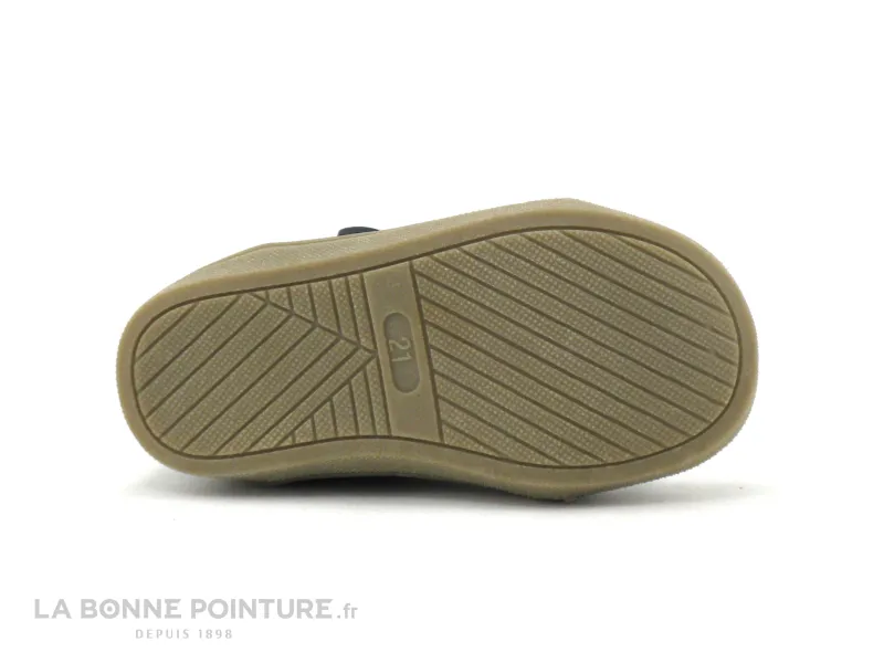 Achat chaussures Alma Planete Bébé Chaussure, vente Alma Planete FIBRINO Marine Camel - Chaussure premiers pas GARCON