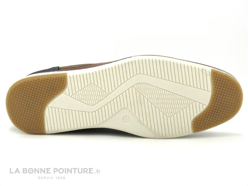 Achat chaussures Broker and Co Homme Ville / Travail, vente Broker and Co 2806 S24-6 Cognac Marine - Derby Homme