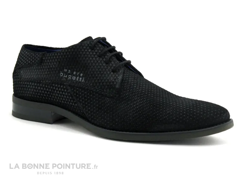 Achat chaussures Bugatti Homme Chaussure habillée, vente Bugatti Luano 312-16408-1400-1000 Black - Derby Homme