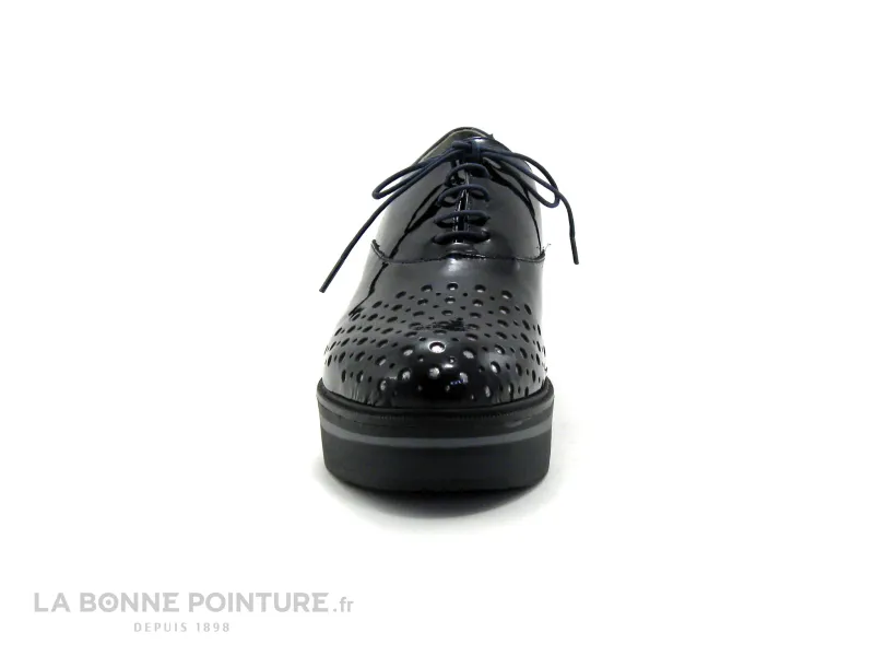 Achat chaussures Folie's Femme Chaussure basse / Derby, vente Folies BIJOU - Bleu marine combi - Chaussure Richelieu