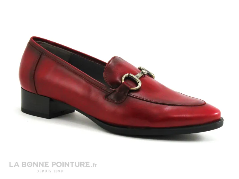 Achat chaussures Folie's Femme Chaussure basse / Derby, vente Folies MELISA Rouge - Mocassin Femme