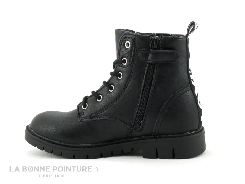 Achat chaussures Levi's Enfant Botte et Bottillon, vente Levis PASADENA Noir - Boots fille