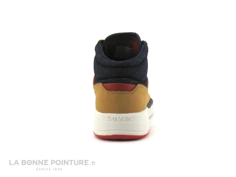 Achat chaussures Levi's Junior Bottillon, vente Levis New Aspen Camel - Basket montante Juniors GARCON