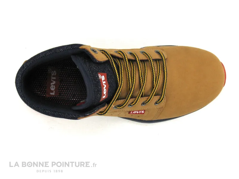 Achat chaussures Levi's Junior Bottillon, vente Levis New Aspen Camel - Basket montante Juniors GARCON