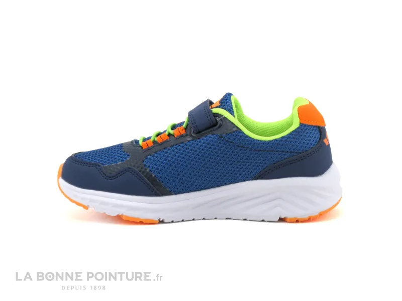 Achat chaussures LICO Enfant Basket, vente Lico MARIN VS - Marine Lemon Orange - Basket enfant