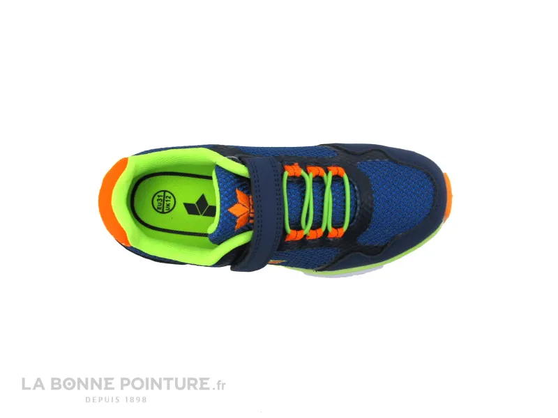 Achat chaussures LICO Enfant Basket, vente Lico MARIN VS - Marine Lemon Orange - Basket enfant