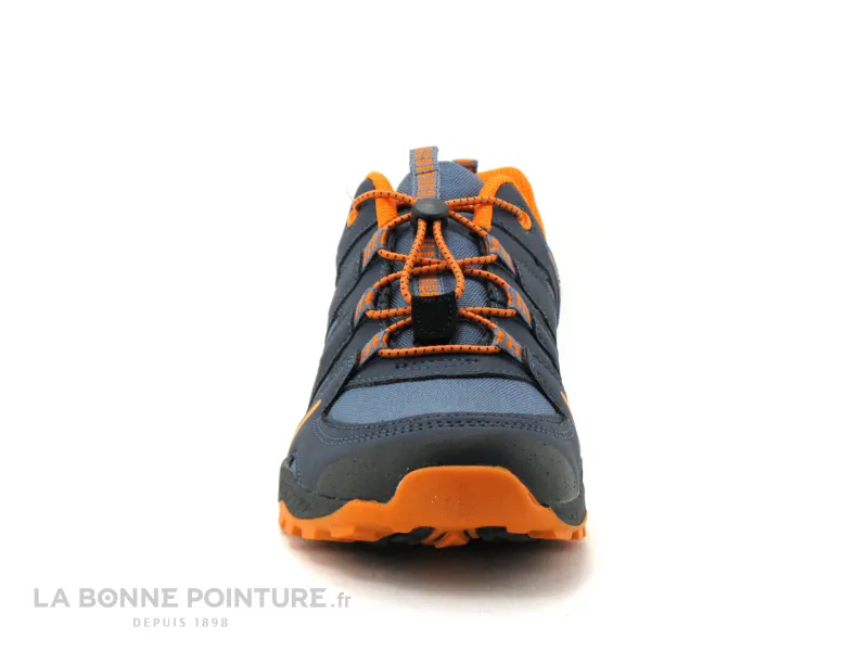 Achat chaussures LICO Junior Sport, vente Lico FREMONT marine orange - 420236 - Basket sport