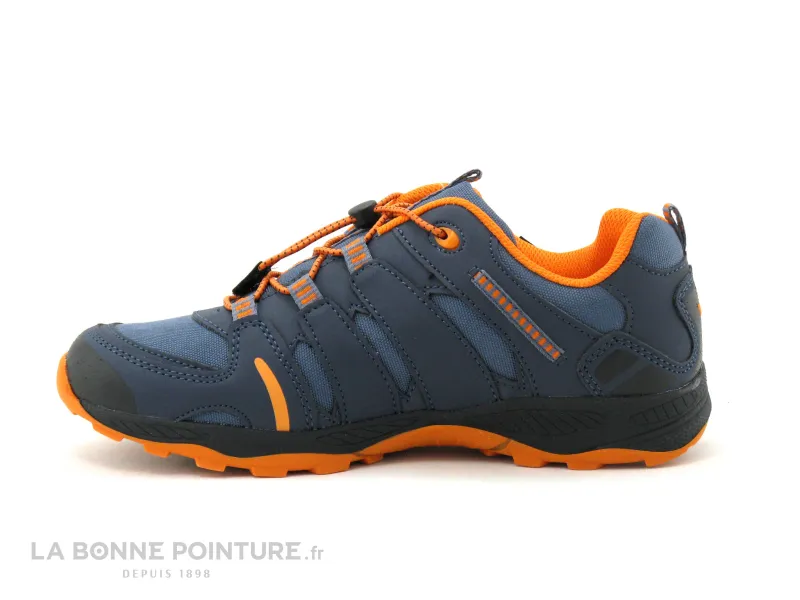 Achat chaussures LICO Junior Sport, vente Lico FREMONT marine orange - 420236 - Basket sport