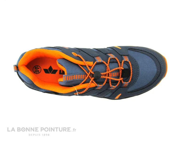 Achat chaussures LICO Junior Sport, vente Lico FREMONT marine orange - 420236 - Basket sport