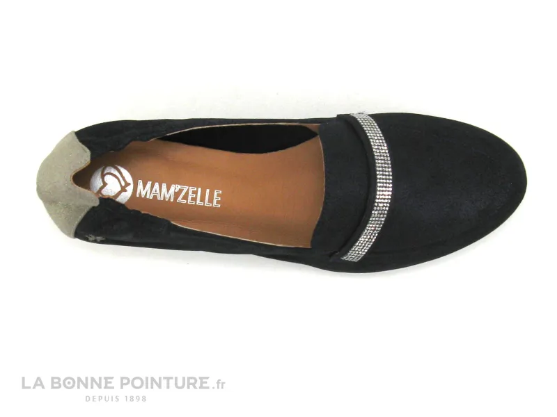 Achat chaussures MamZelle Femme Chaussure basse / Derby, vente MamZelle ZAVON Seta navy Poudre etain - Mocassin Femme