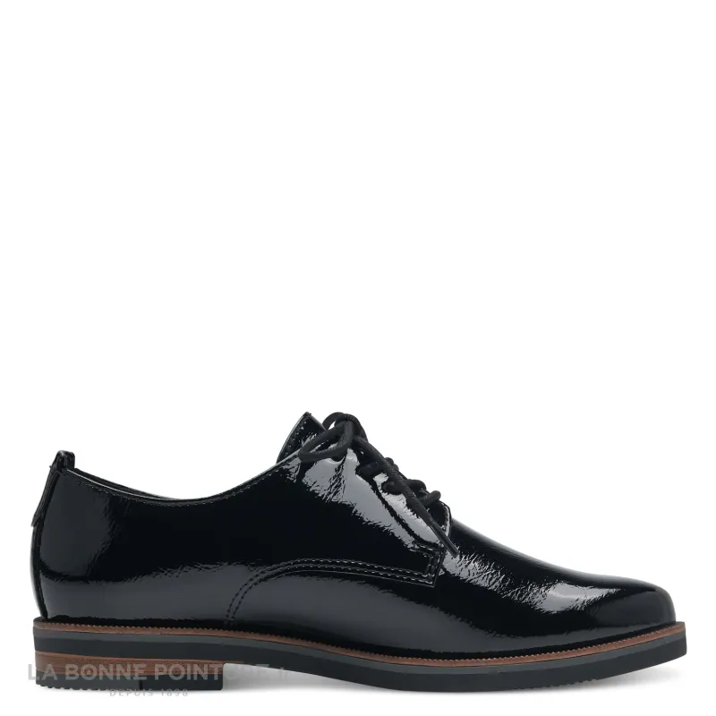 Achat chaussures Marco Tozzi Femme Chaussure basse / Derby, vente Marco Tozzi 2-23200-41 Black patent - Derby Femme noir verni