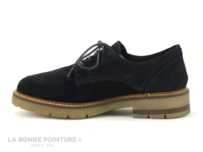 Achat chaussures Marco Tozzi Femme Chaussure basse / Derby, vente Marco Tozzi 2-23793-27 navy - Derbi Femme bleu marine