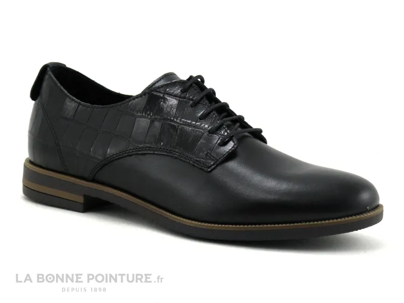 Achat chaussures Marina Seval Femme Chaussure basse / Derby, vente Marina Seval D627 noir - Chaussures basses femme