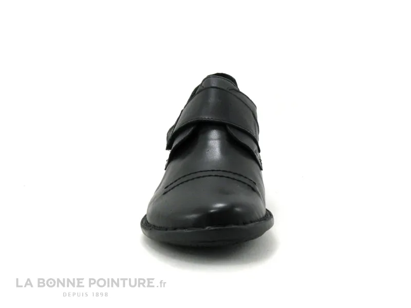 Achat chaussures Moran's Femme Chaussure basse / Derby, vente Morans GUISA noir - Chaussure basse femme cuir noir - Fermetu