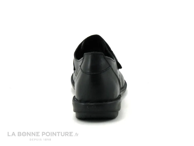 Achat chaussures Moran's Femme Chaussure basse / Derby, vente Morans GUISA noir - Chaussure basse femme cuir noir - Fermetu