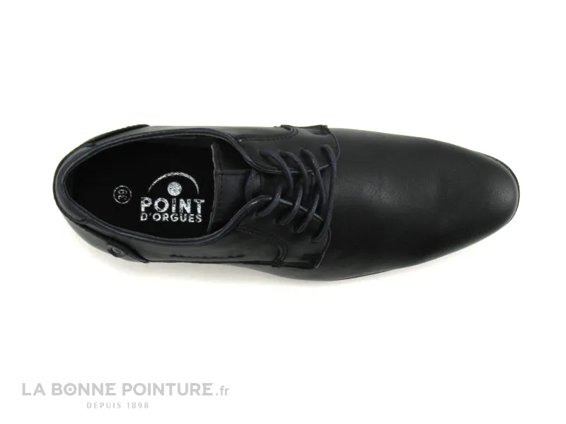 Achat chaussures Point d Orgues Junior Chaussure, vente Point d Orgues 18805-3 Noir - Chaussure derby