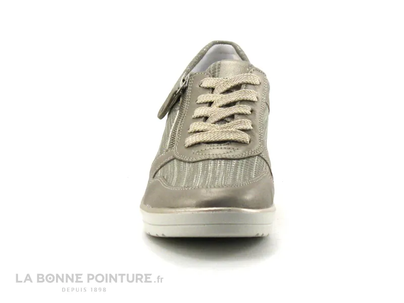 Achat chaussures Remonte Femme Chaussure basse / Derby, vente Remonte R7213-91 Beige - Basket talon compense Femme