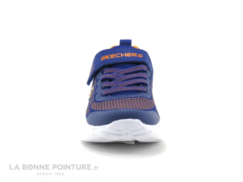 Achat chaussures Skechers Enfant Basket, vente Skechers 403753L Nitro sprint - Bleu Orange - Basket GARCON