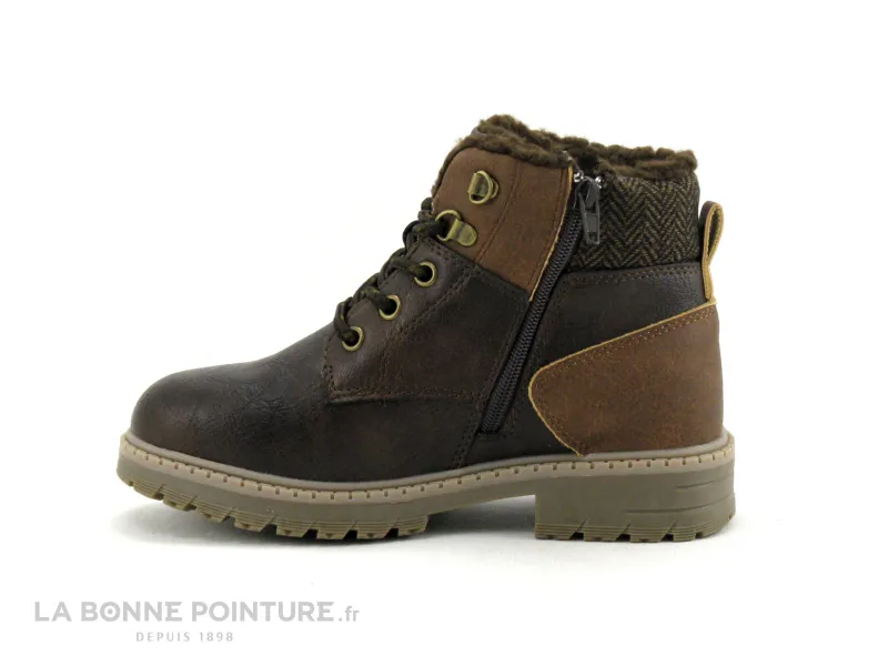 Achat chaussures Sprox Enfant Botte et Bottillon, vente Sprox 568748 - Boots GARCON marron interieur chaud