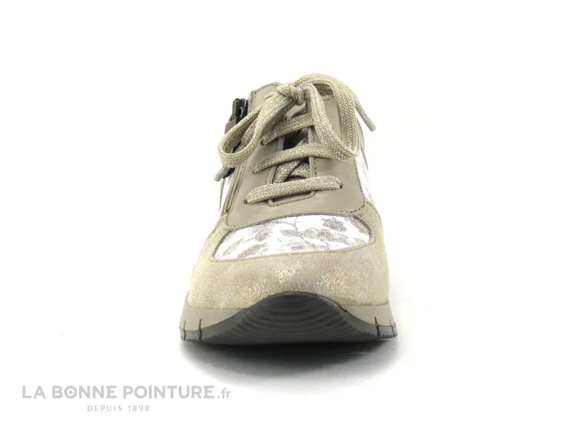 Achat chaussures Suave Femme Chaussure basse / Derby, vente Suave Nancy 10504T Granola Stone Prairie - Basket beige Femme