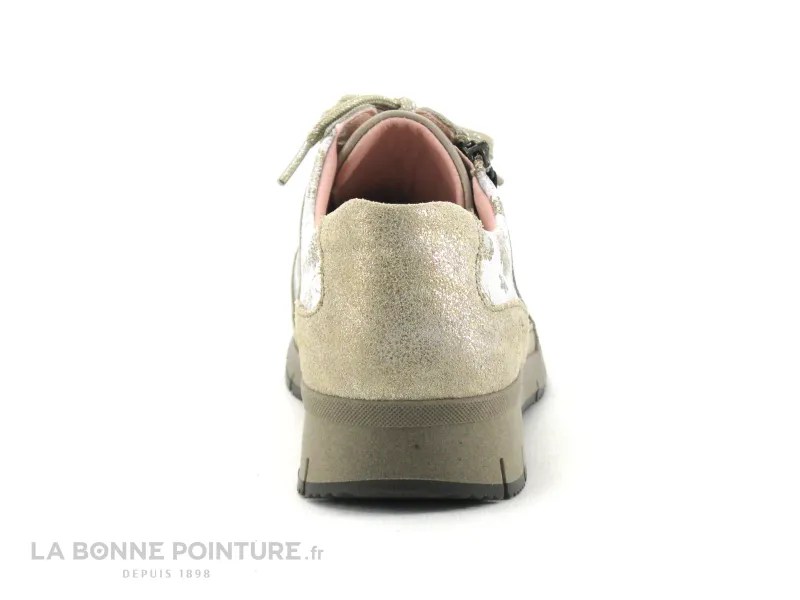 Achat chaussures Suave Femme Chaussure basse / Derby, vente Suave Nancy 10504T Granola Stone Prairie - Basket beige Femme