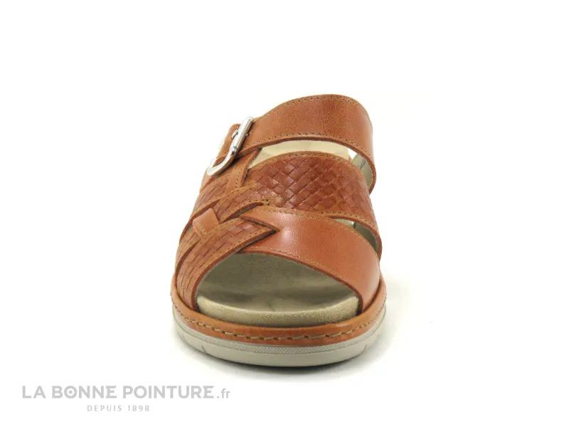 Achat chaussures Suave Femme Mule, vente Suave MYKONOS 14510ET Carrot - Mule confort Femme cuir orange