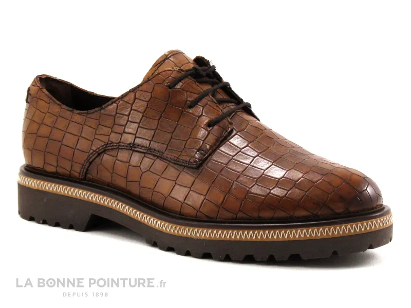 Achat chaussures Tamaris Femme Chaussure basse / Derby, vente Tamaris muscat croco 1-23723-25 derby lacets