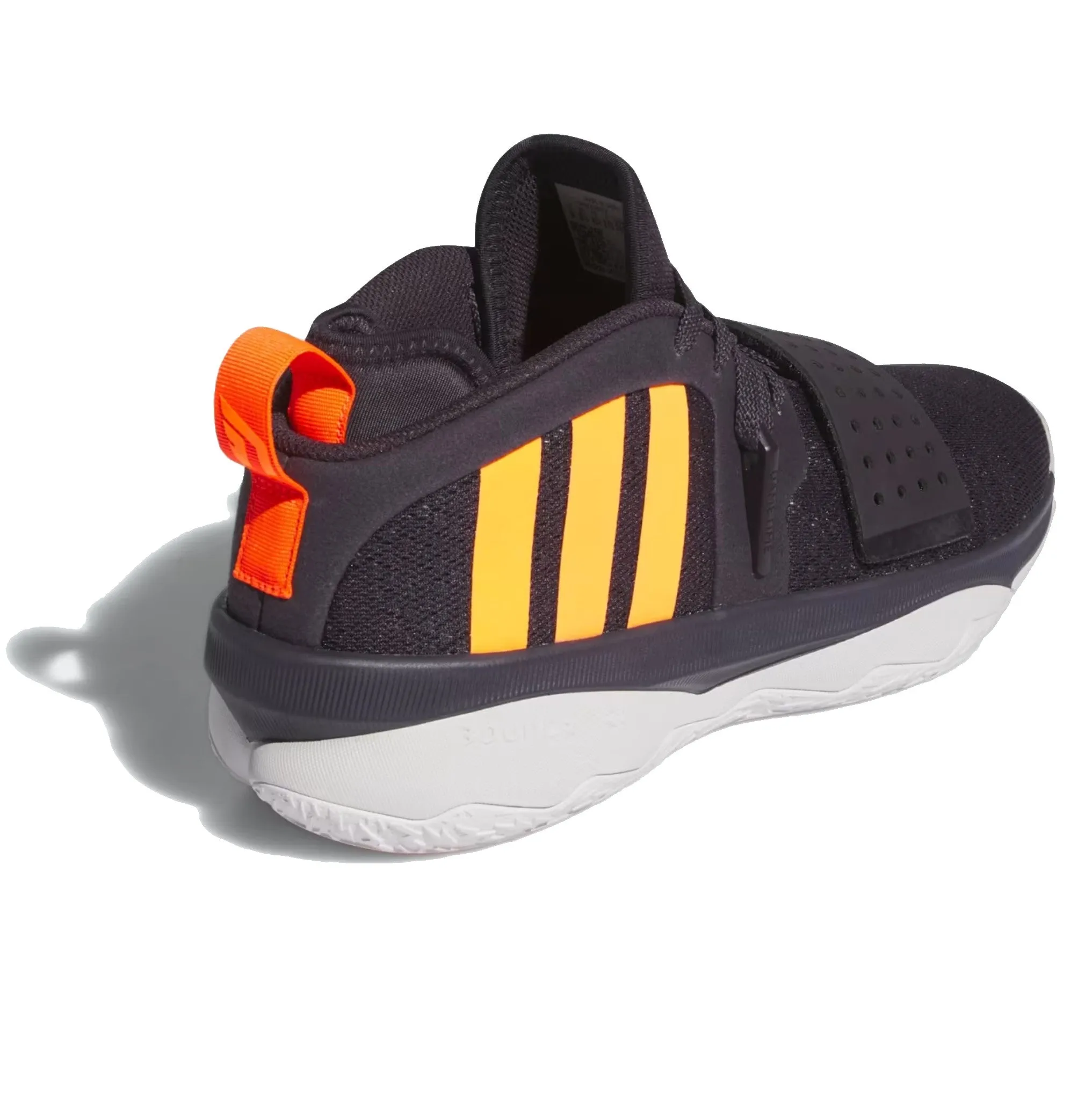 ADIDAS DAME 8 Noir Orange