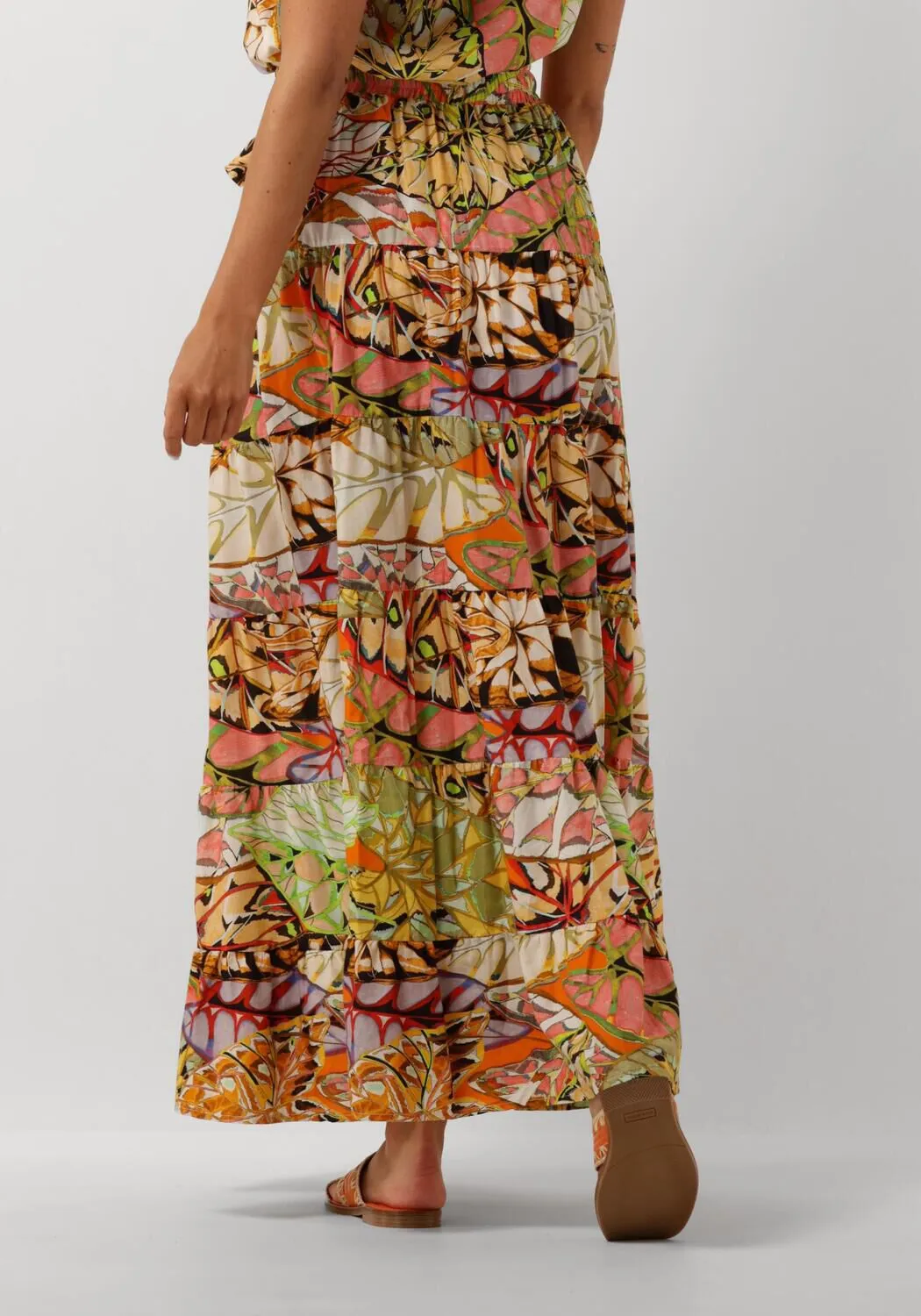 amaya amsterdam jupe maxi jennifer en multicolore