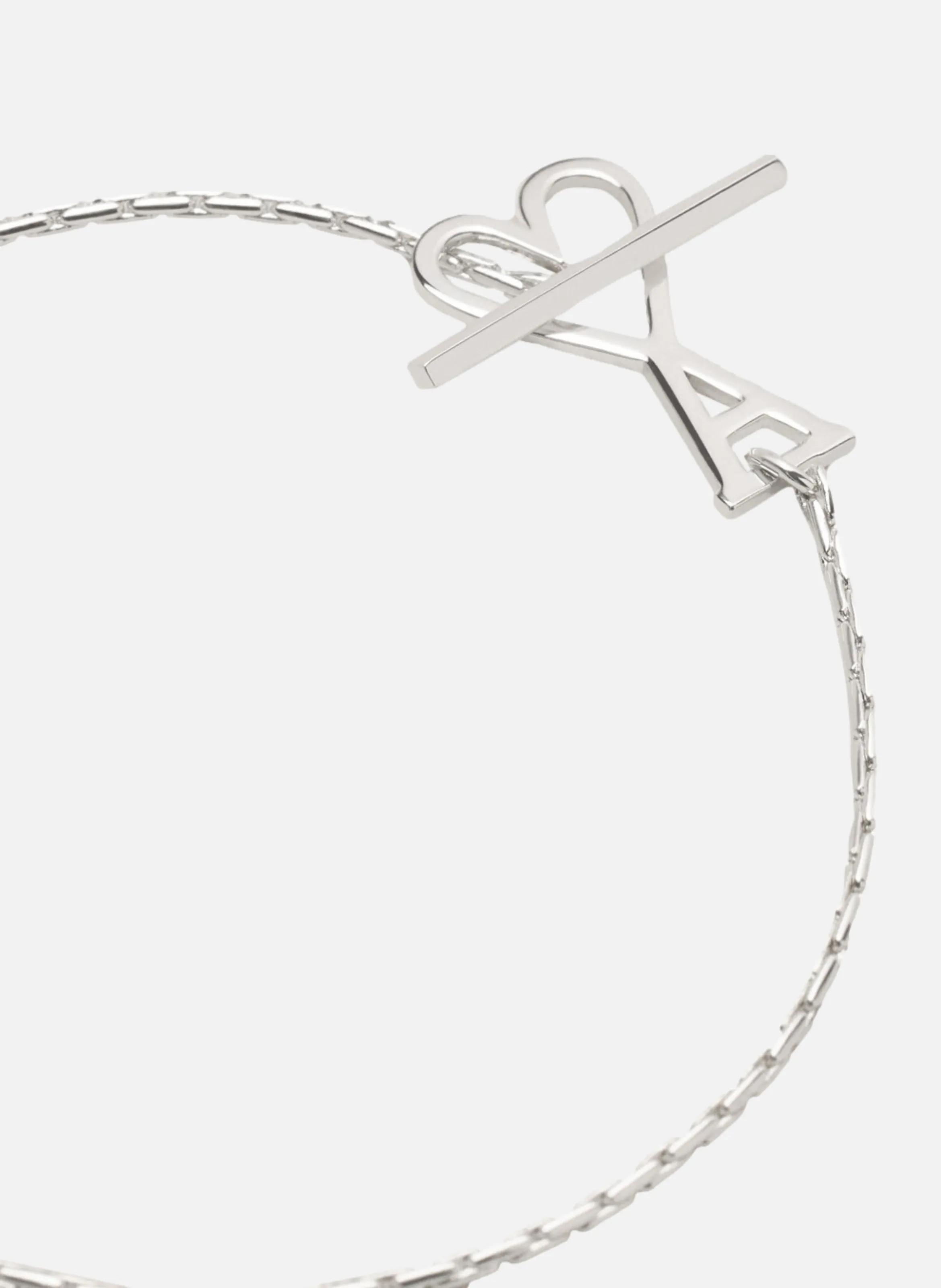 AMI PARIS  Bracelet chaîne ami de coeur unisexe - Argent