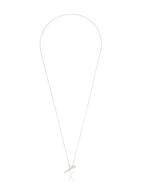 AMI PARIS  Collier chaîne ami de coeur unisexe - Argent