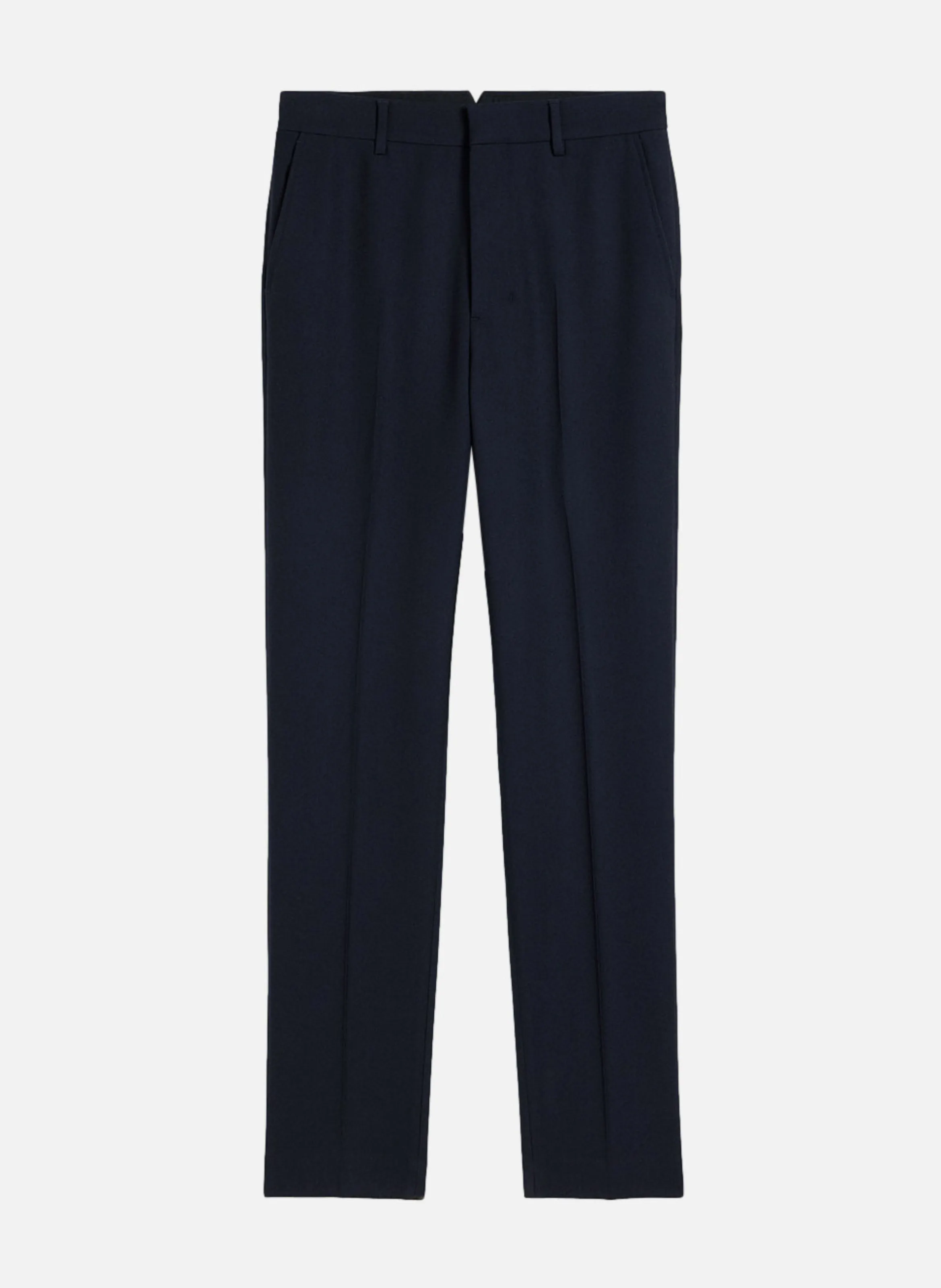 AMI PARIS  Pantalon cigarette - Bleu