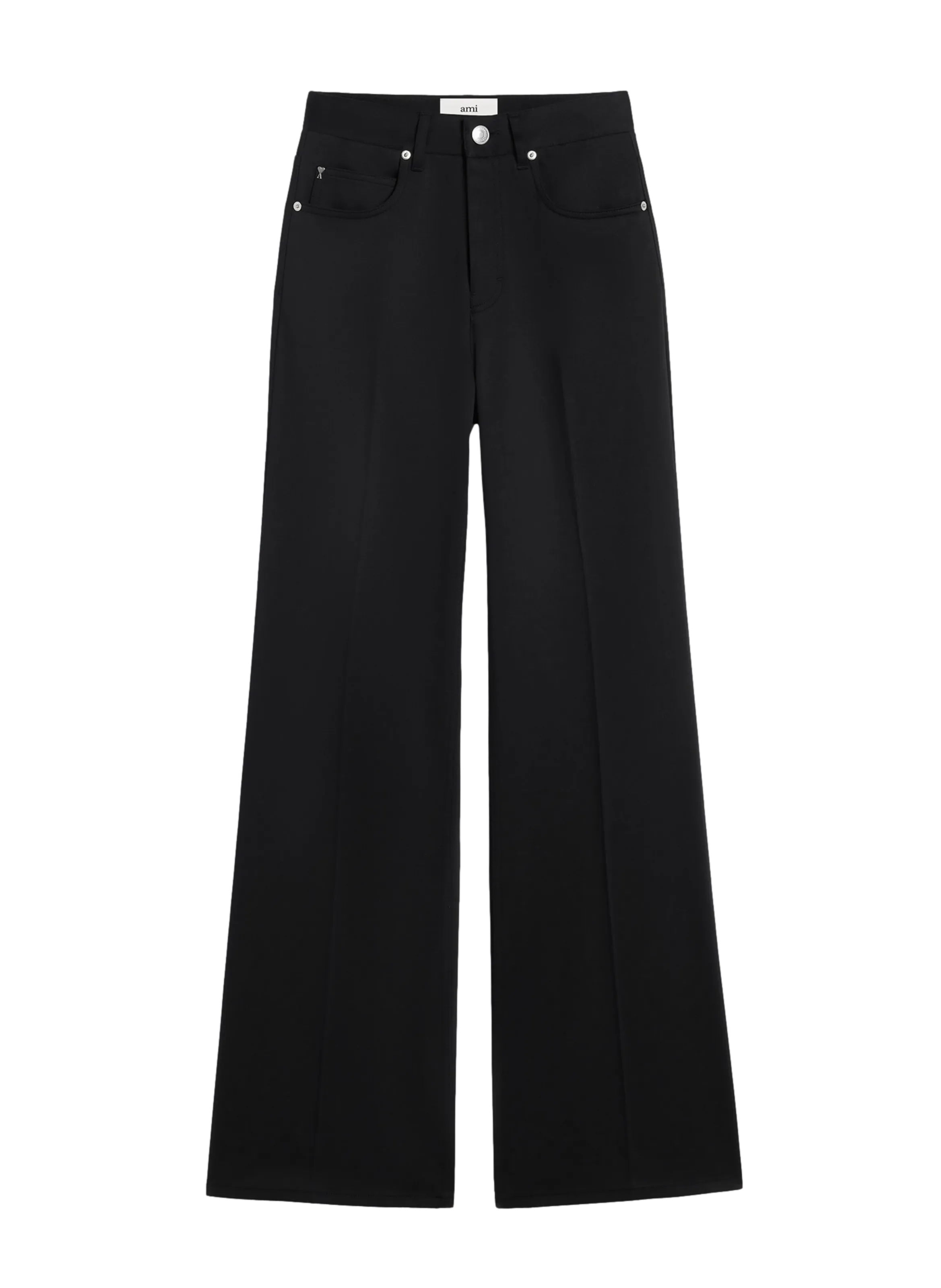 AMI PARIS  Pantalon flare fit - Noir