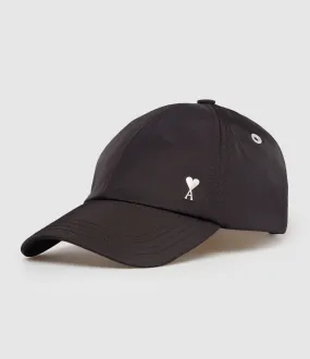 AMI PARIS Partager  Casquette Rivet Ami de Cœur Noir  