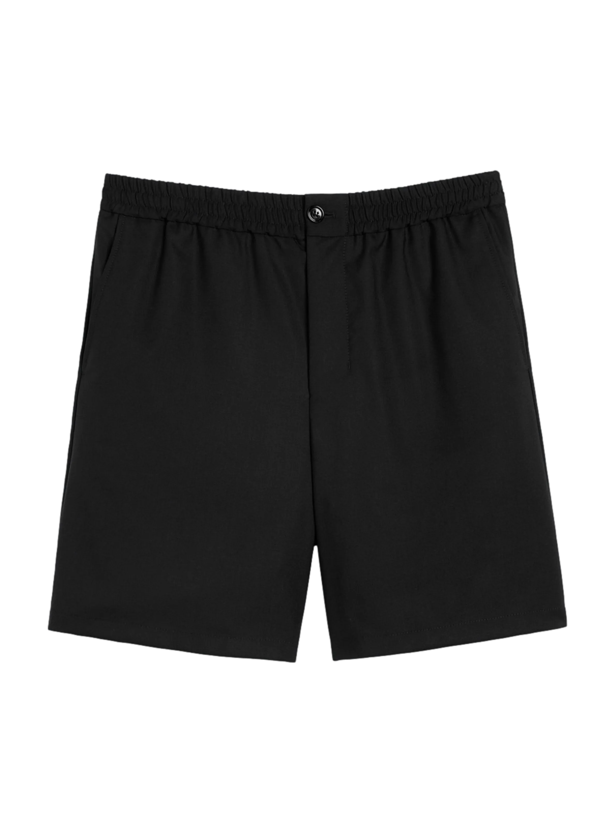 AMI PARIS  Short taille elastiquée - Noir