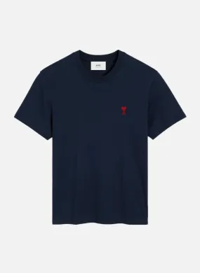 AMI PARIS  T-shirt ami de coeur rouge unisexe - Bleu