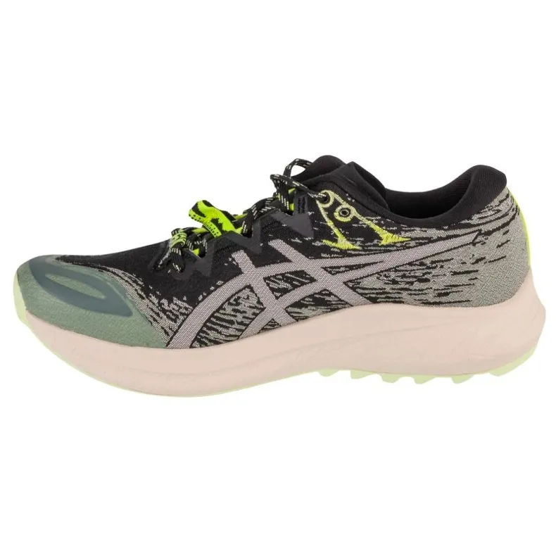 Asics Fuji Lite 5 chaussures de course 1012B690-001 le noir