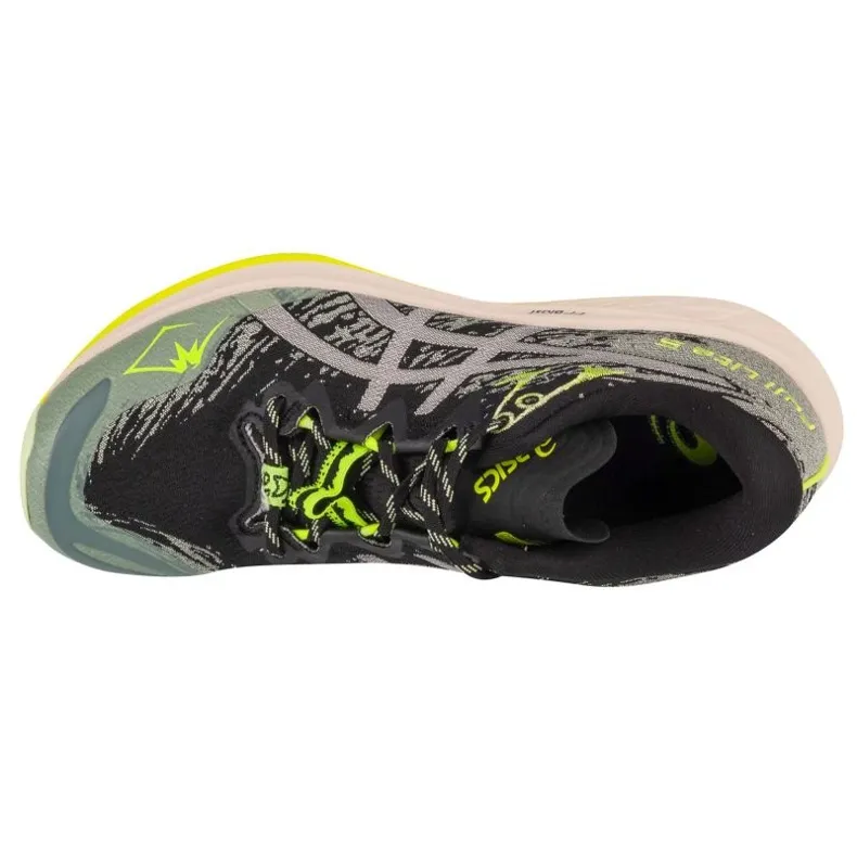 Asics Fuji Lite 5 chaussures de course 1012B690-001 le noir