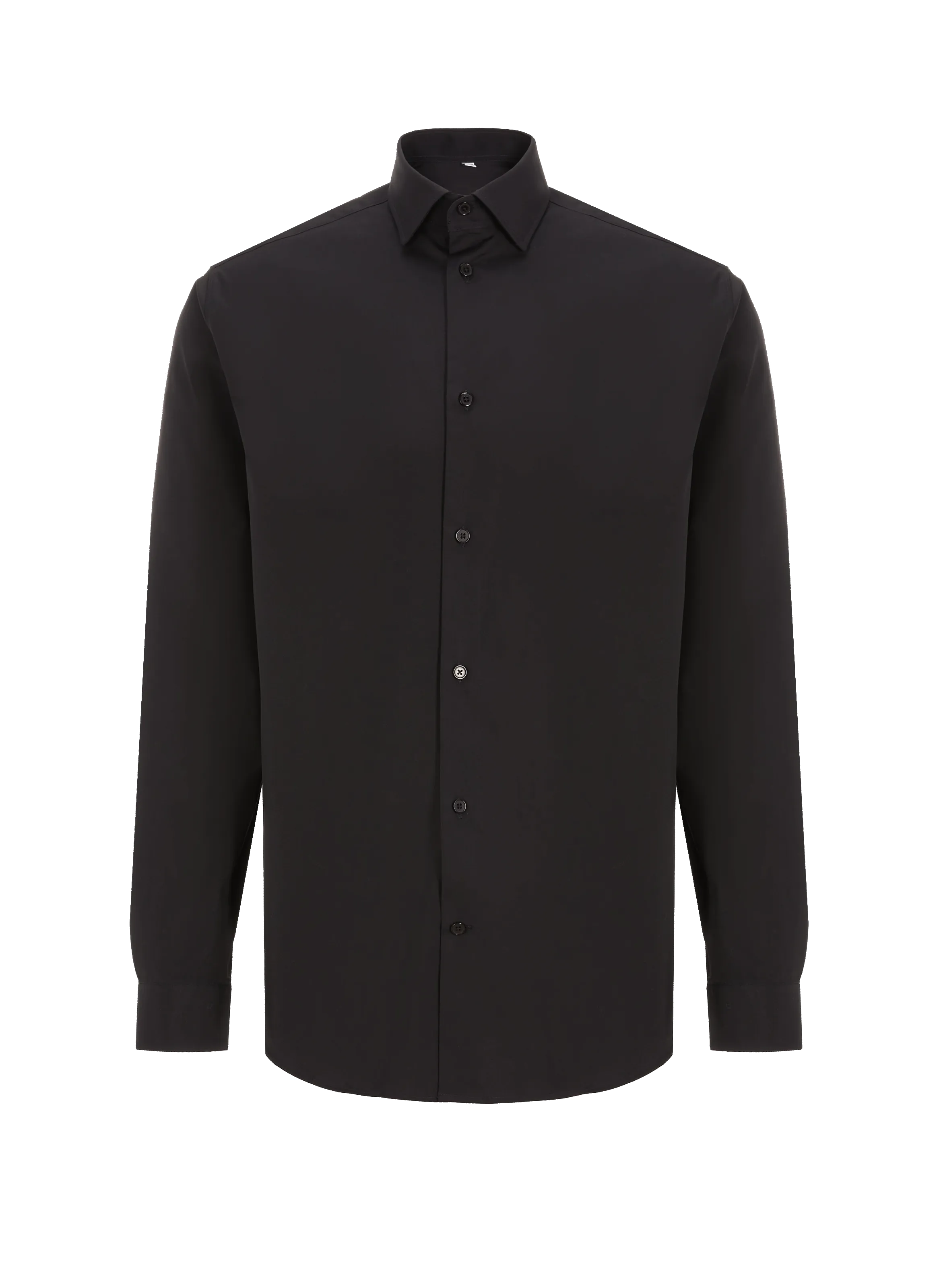 AU PRINTEMPS PARIS  Chemise en coton - Noir