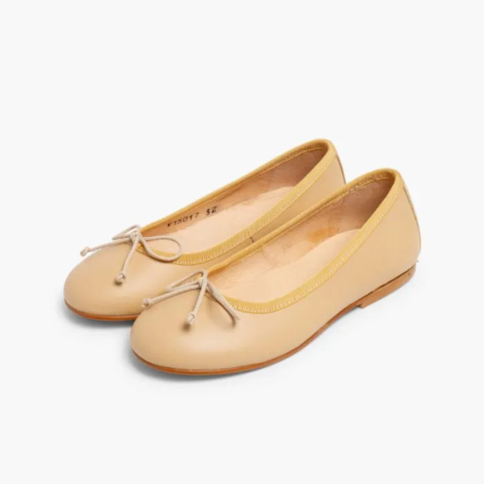 Ballerines de Couleurs pour fille et femme en Cuir 