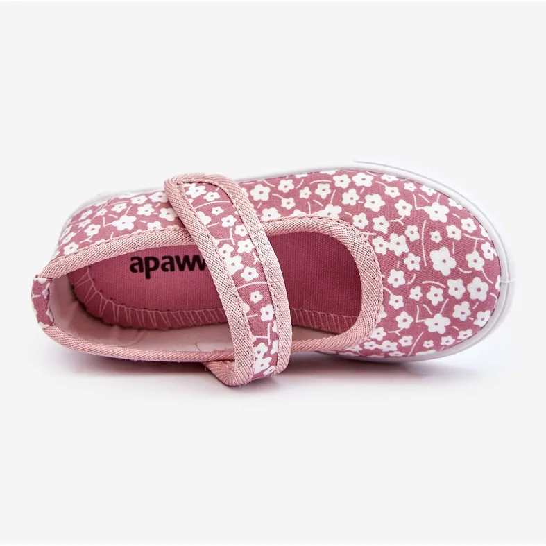 Ballerines Enfant Velcro Imprimé Selah Rose