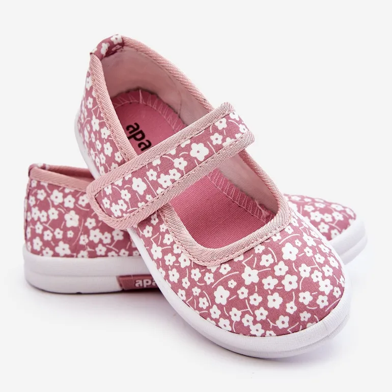 Ballerines Enfant Velcro Imprimé Selah Rose