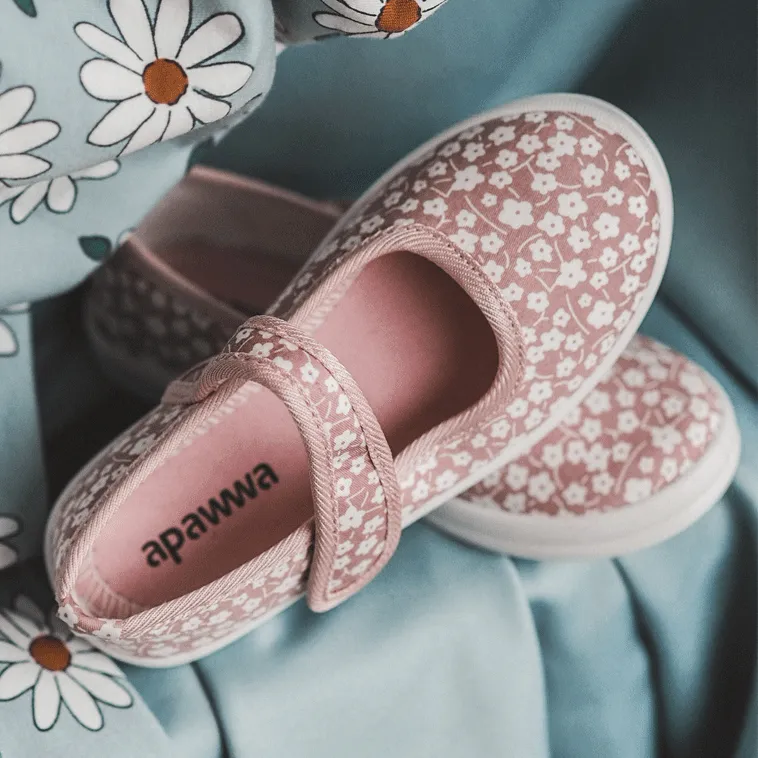 Ballerines Enfant Velcro Imprimé Selah Rose