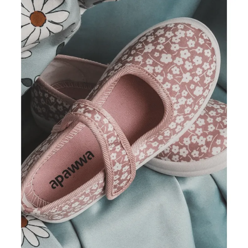 Ballerines Enfant Velcro Imprimé Selah Rose