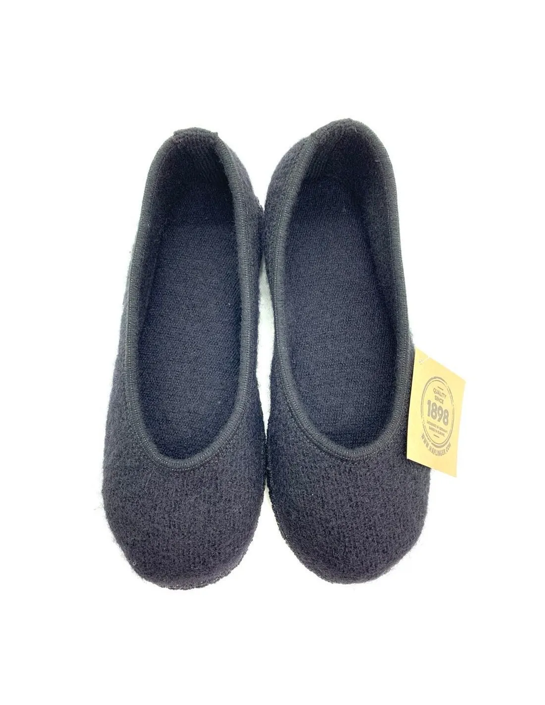 Ballerines Haflinger Slipper Marina Schwarz