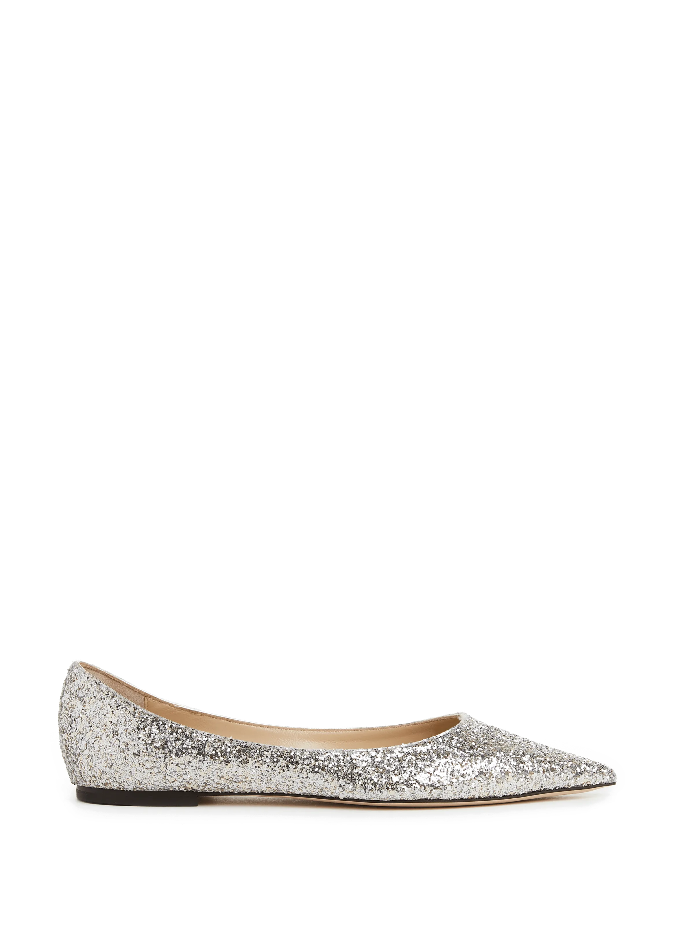 BALLERINES LOVE EN CUIR - JIMMY CHOO pour FEMME | Printemps