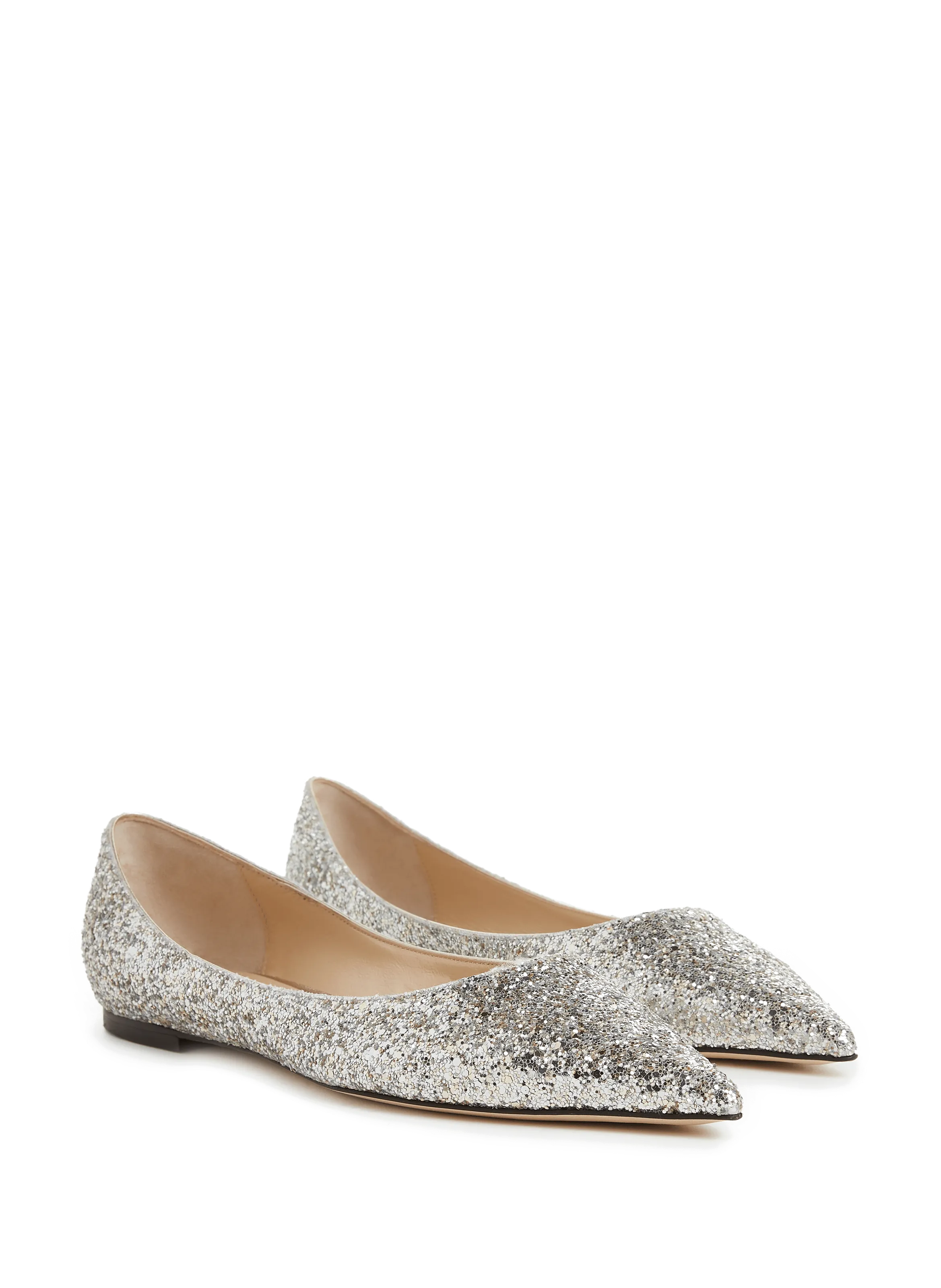 BALLERINES LOVE EN CUIR - JIMMY CHOO pour FEMME | Printemps