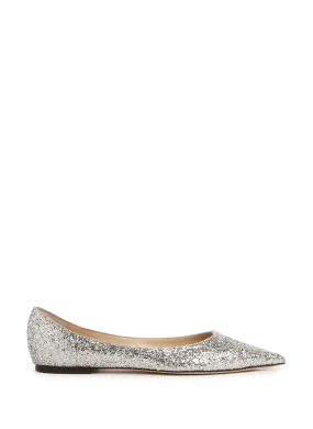 BALLERINES LOVE EN CUIR - JIMMY CHOO pour FEMME | Printemps